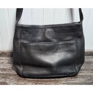 Coach Women's Black Vintage Legacy Leather Multi Compartment Crossbody Bag